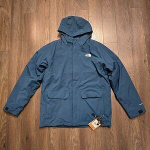 The North Face Men’s DryVent Mono Triclimate Jacket Midnight Petrol sz XXL